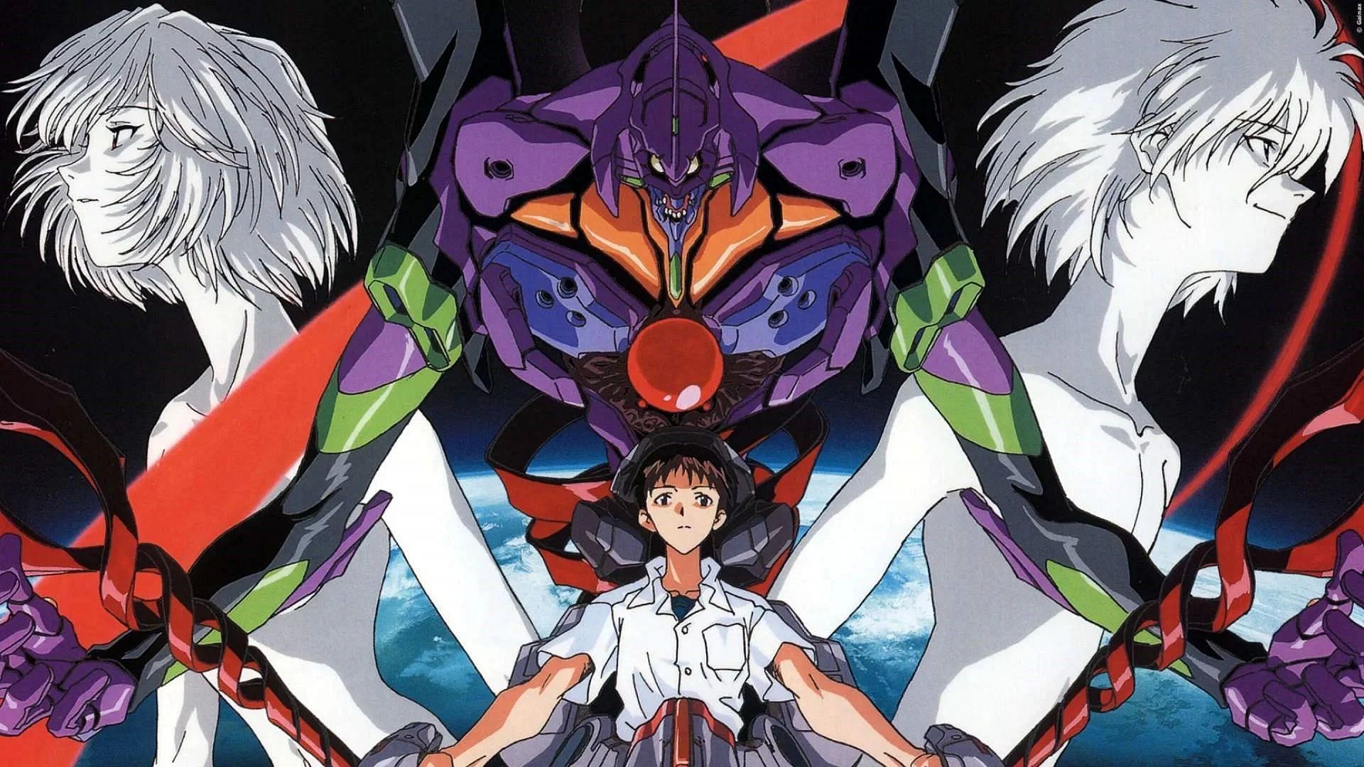 Neon Genesis Evangelion is a classic anime about mental health (Image via Gainax, Tatsunoko Production)