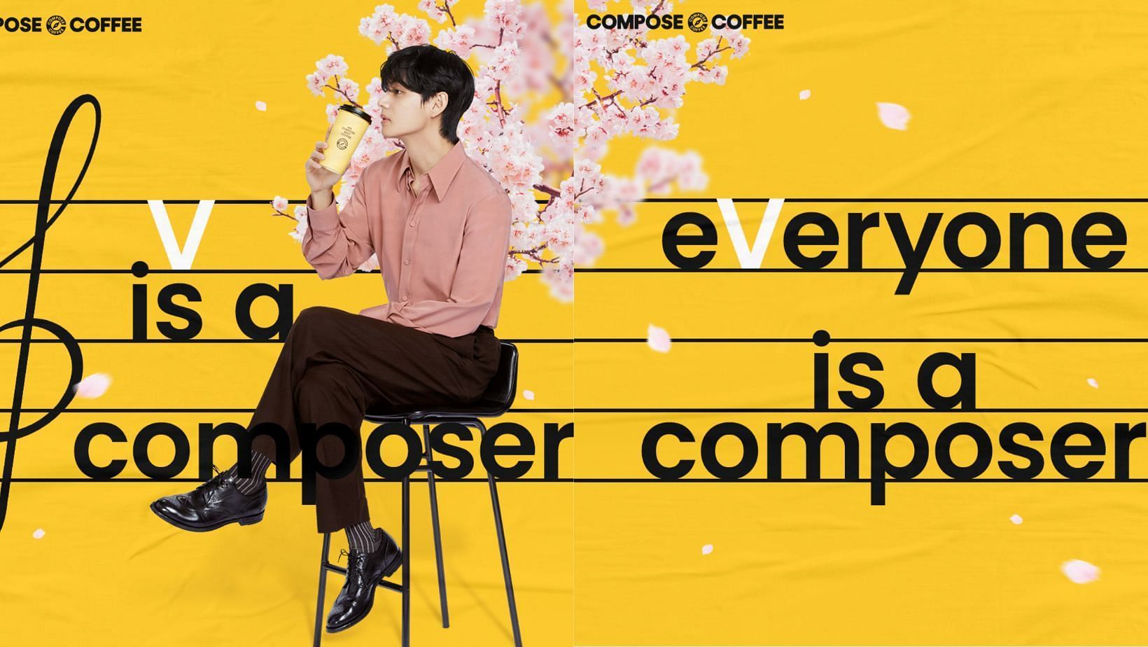 Compose Coffee endorsed by BTS&rsquo; Taehyung records double-digit growth in sales and operating profit of $26.8 million. (Images via Instagram/@compose_coffee)