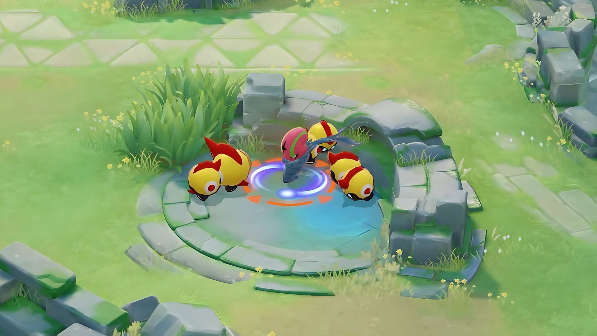 Falinks in Dispatch Formation (Image via The Pokemon Company)