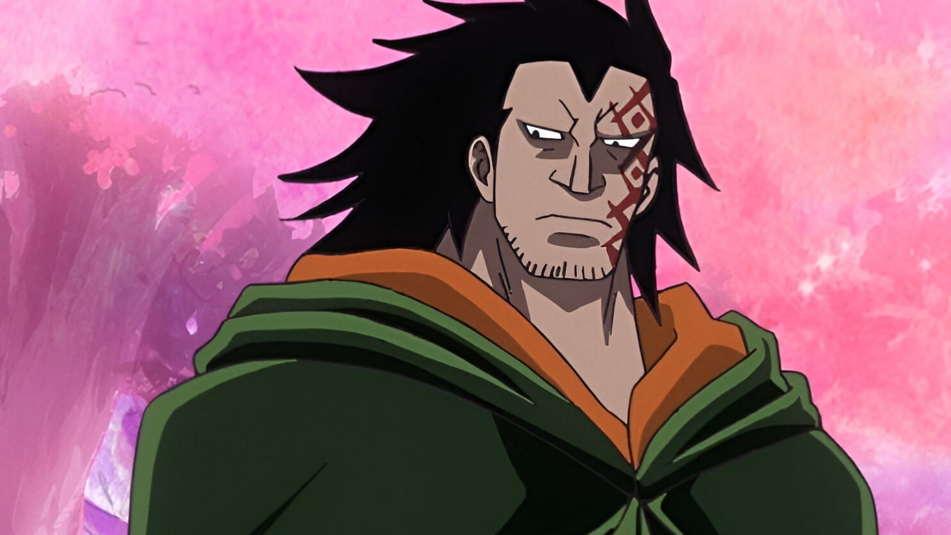 Monkey D. Dragon as seen in the anime (Image via Toei Animation)