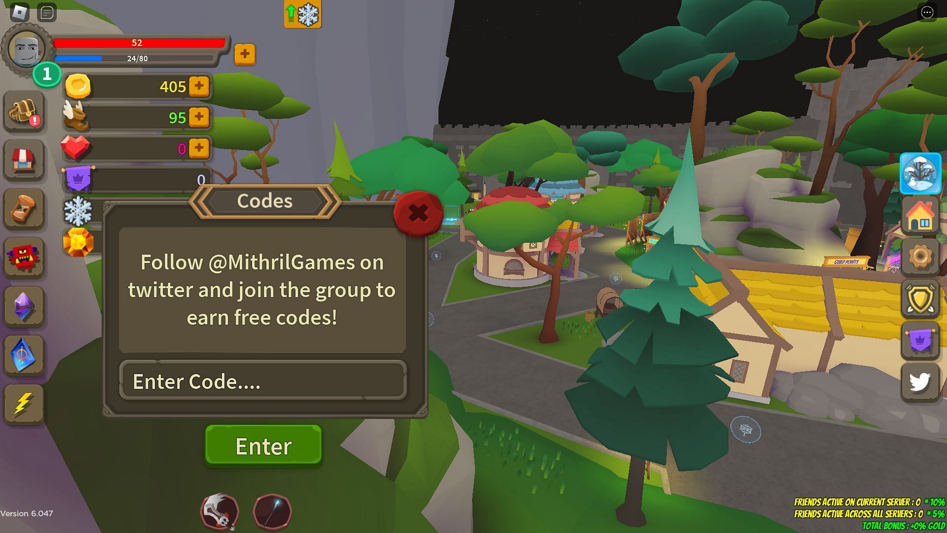 Active codes for Giant Simulator (Image via Roblox)