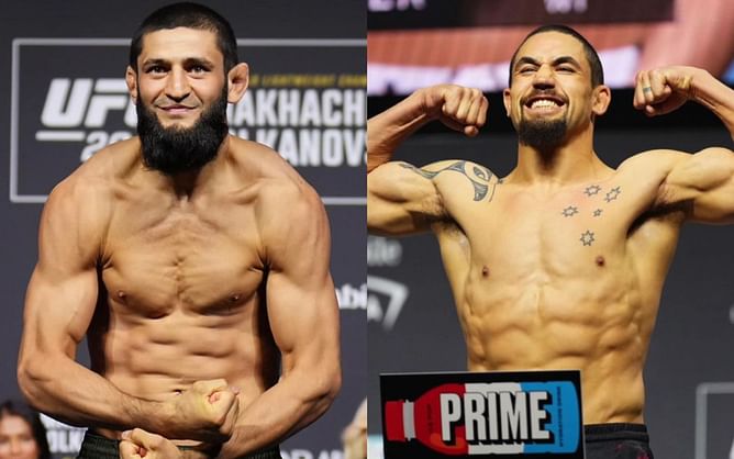 "Might be making a mistake" - UFC legend split on Robert Whittaker vs. Khamzat Chimaev matchup