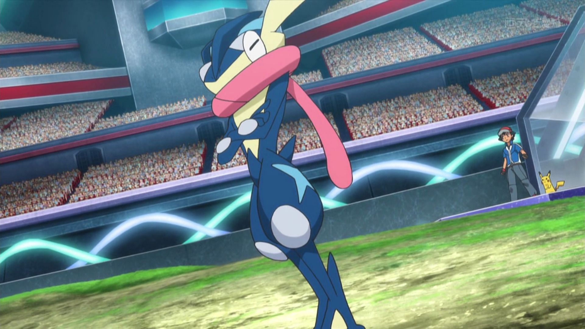 Greninja as seen in the anime