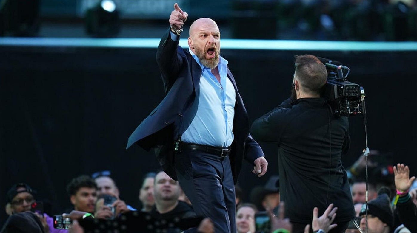 Triple H kicked off Night One of WrestleMania XL (IMAGE SOURCE: WWE)