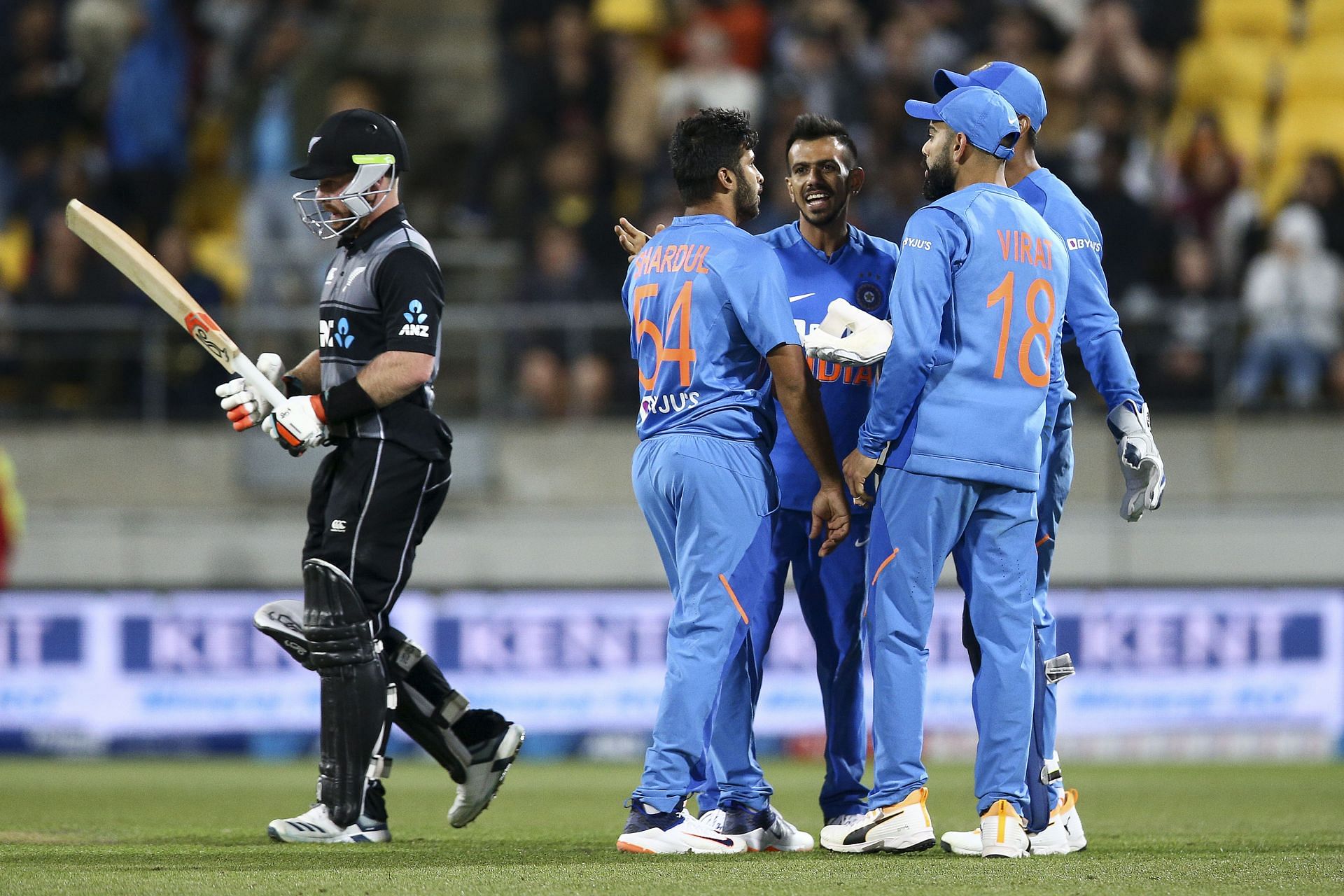 New Zealand v India - T20: Game 4