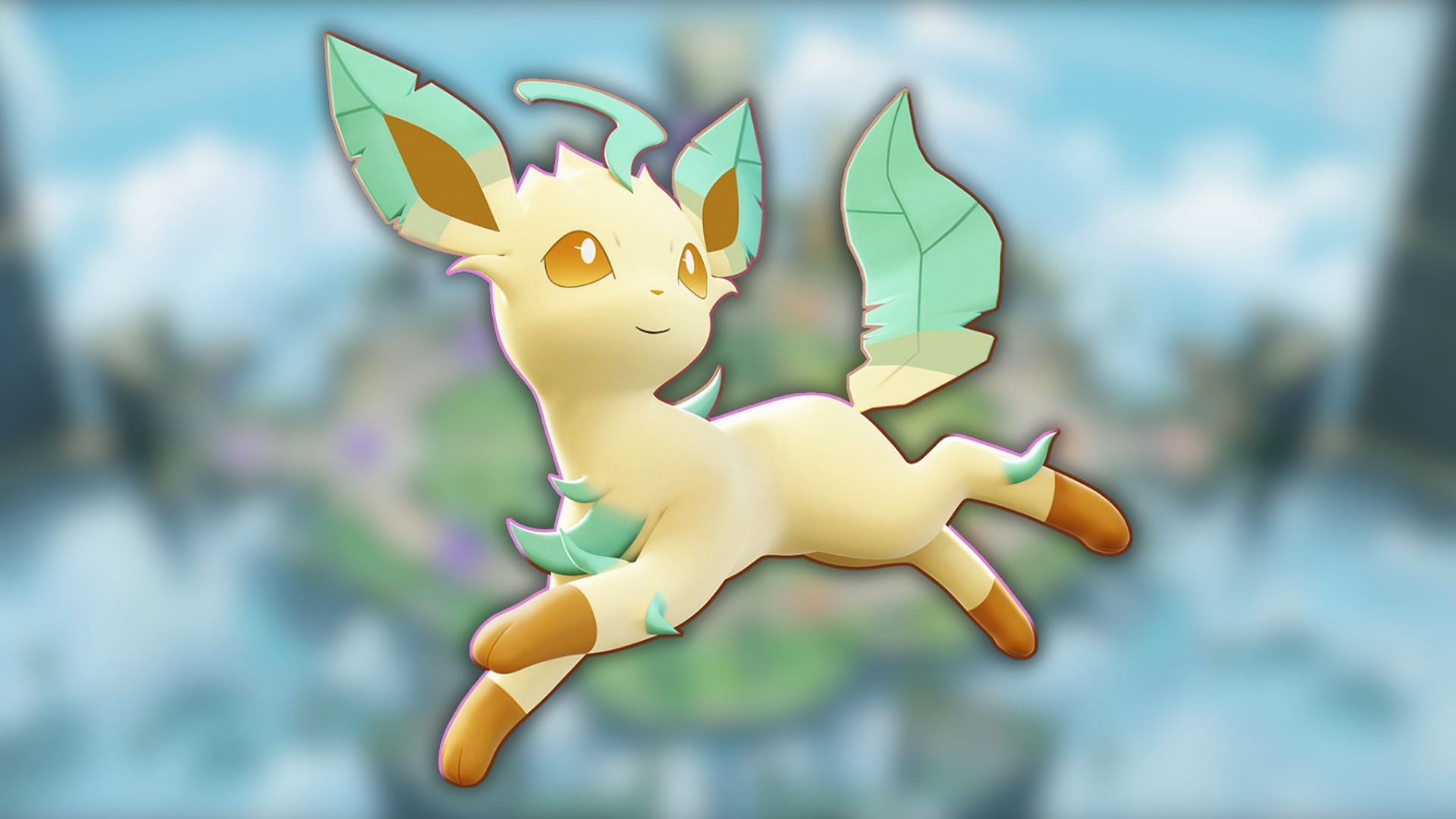 Leafeon in Pokemon Unite (Image via The Pokemon Company)