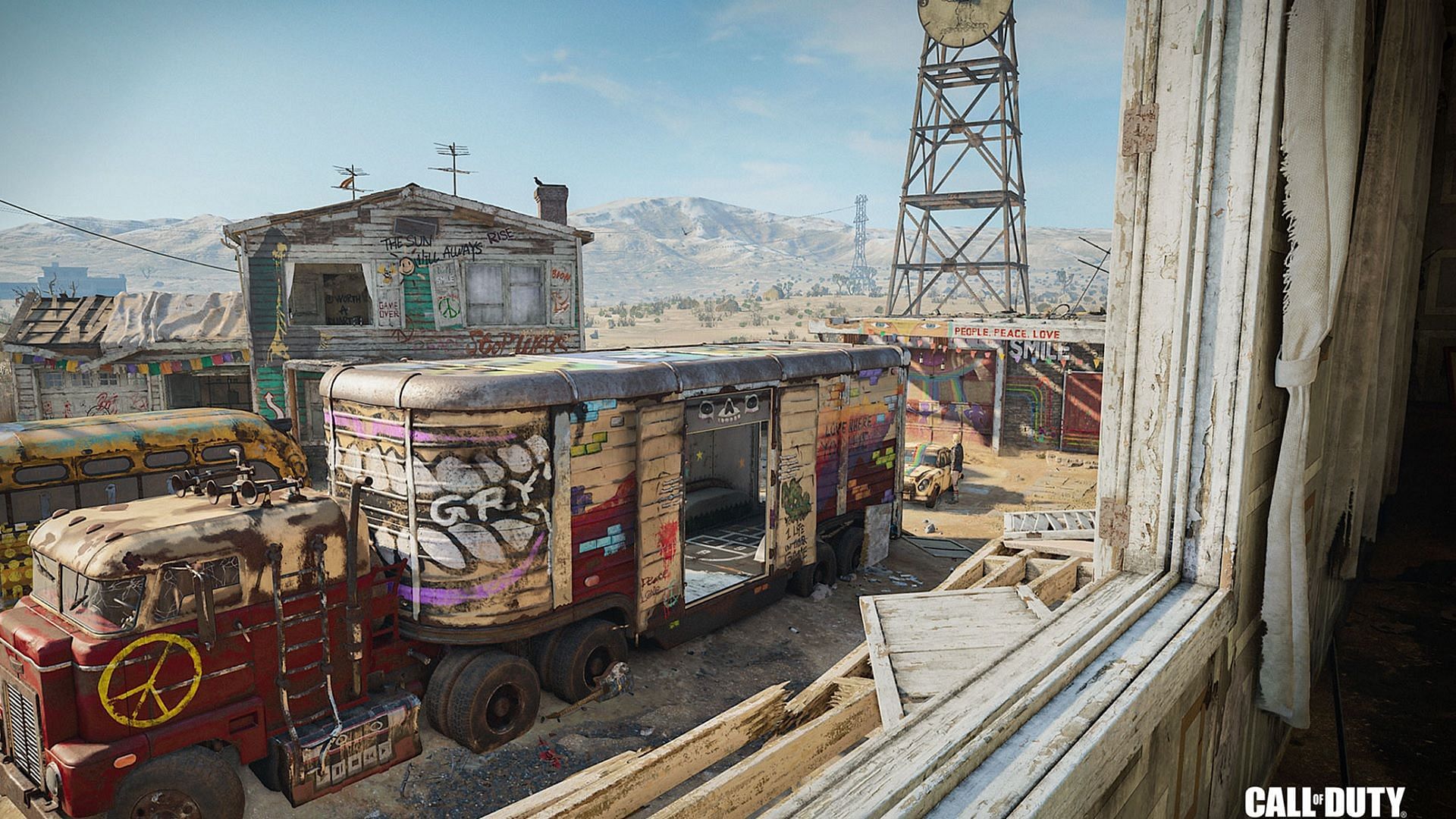 Nuketown in Black Ops Cold War (Image via Activision)