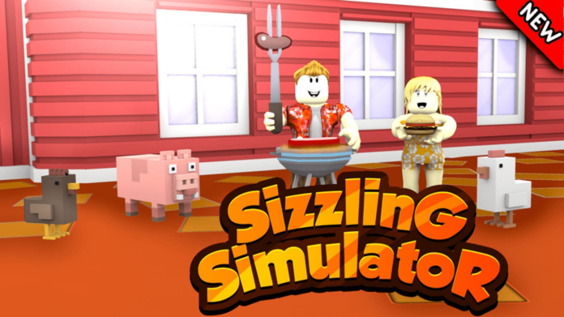 Active codes for Sizzling Simulator (Image via Roblox)