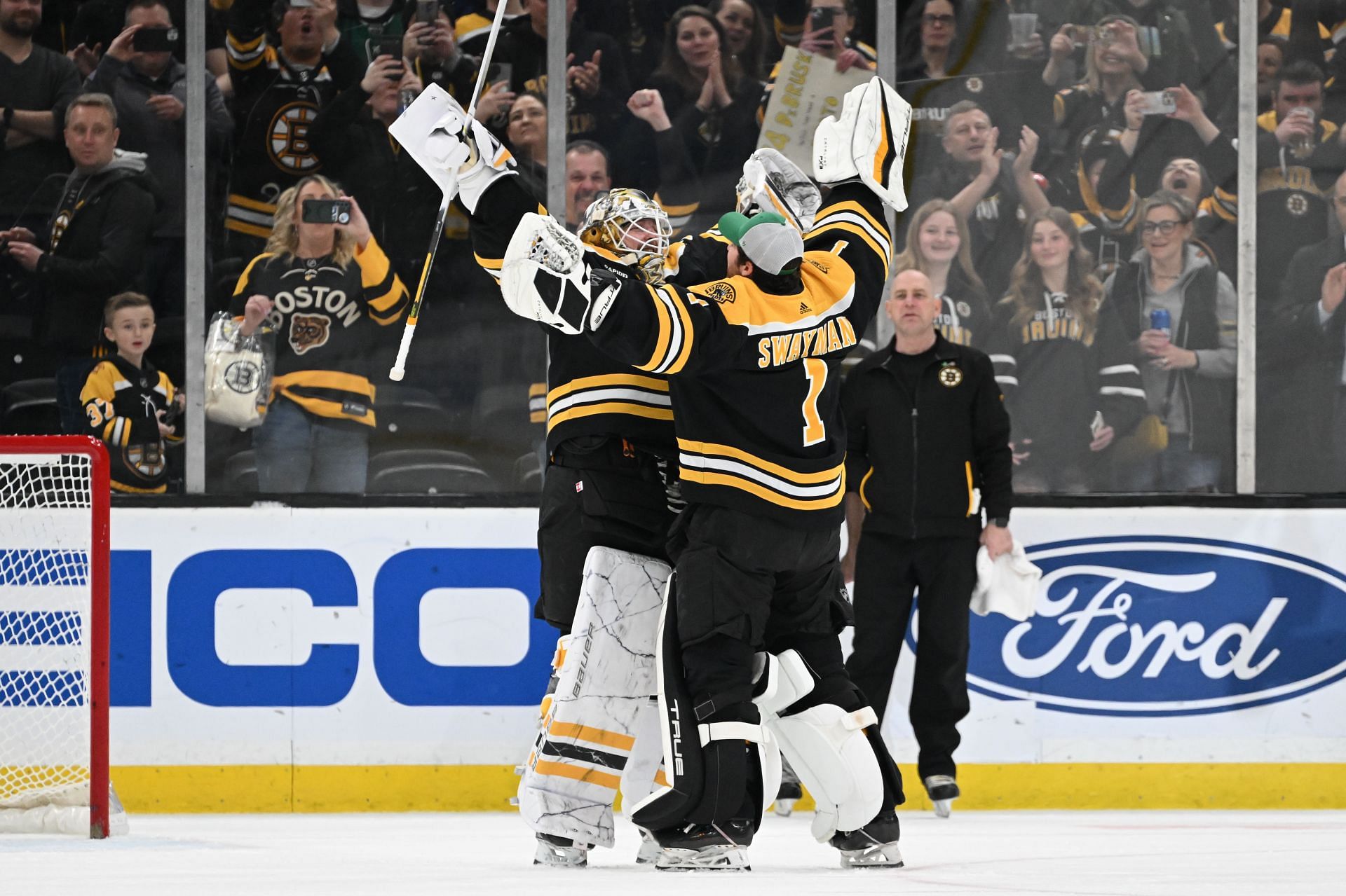 Linus Ullmark and Jeremy Swayman, Boston Bruins