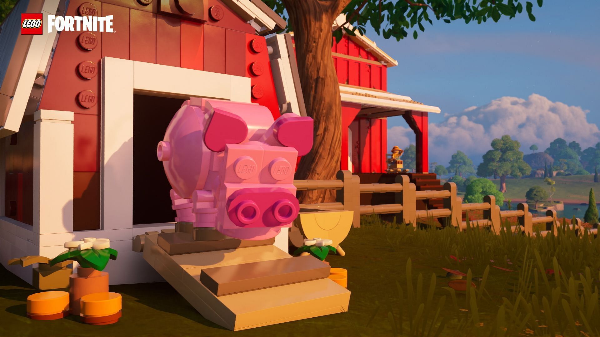 A Pig inside its house (Image via Fortnite)