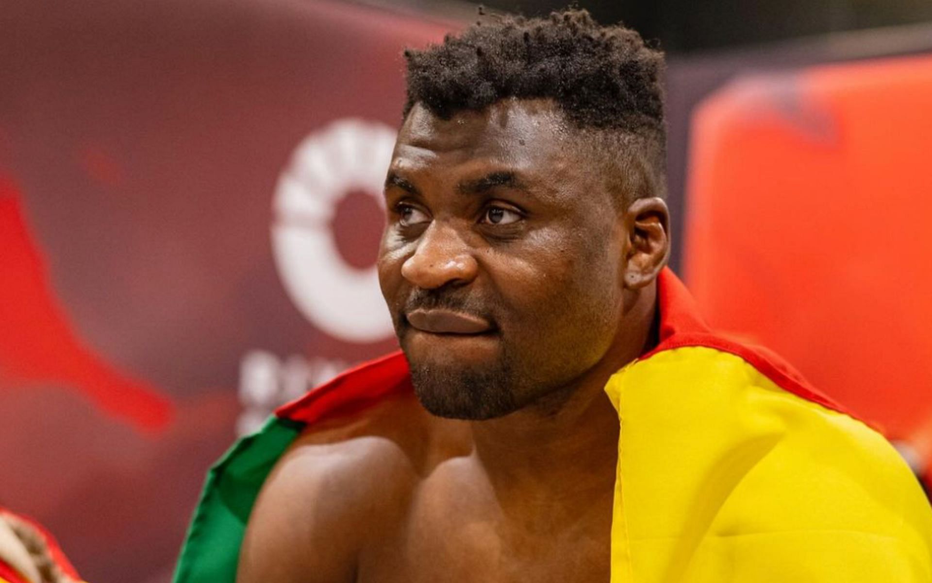 Francis Ngannou (pictured) reflects on the death of his infant son [Photo Courtesy @francisngannou on Instagram]