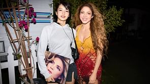 Shakira posts stunning photo with new labelmate BLACKPINK's Lisa on Instagram following surprise Coachella performance