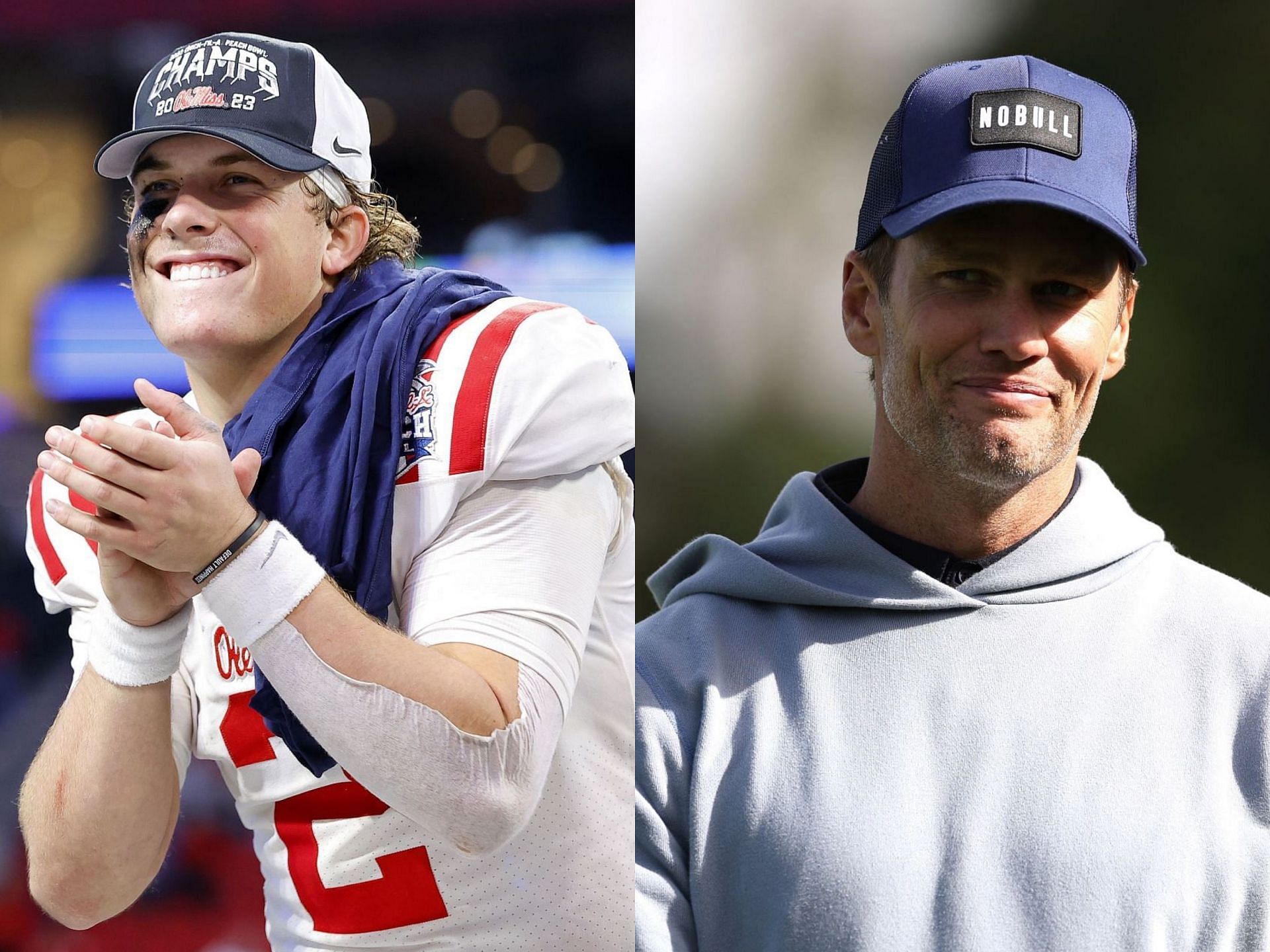 Ole Miss QB Jaxson Dart seeks inspiration from Tom Brady's style of ...