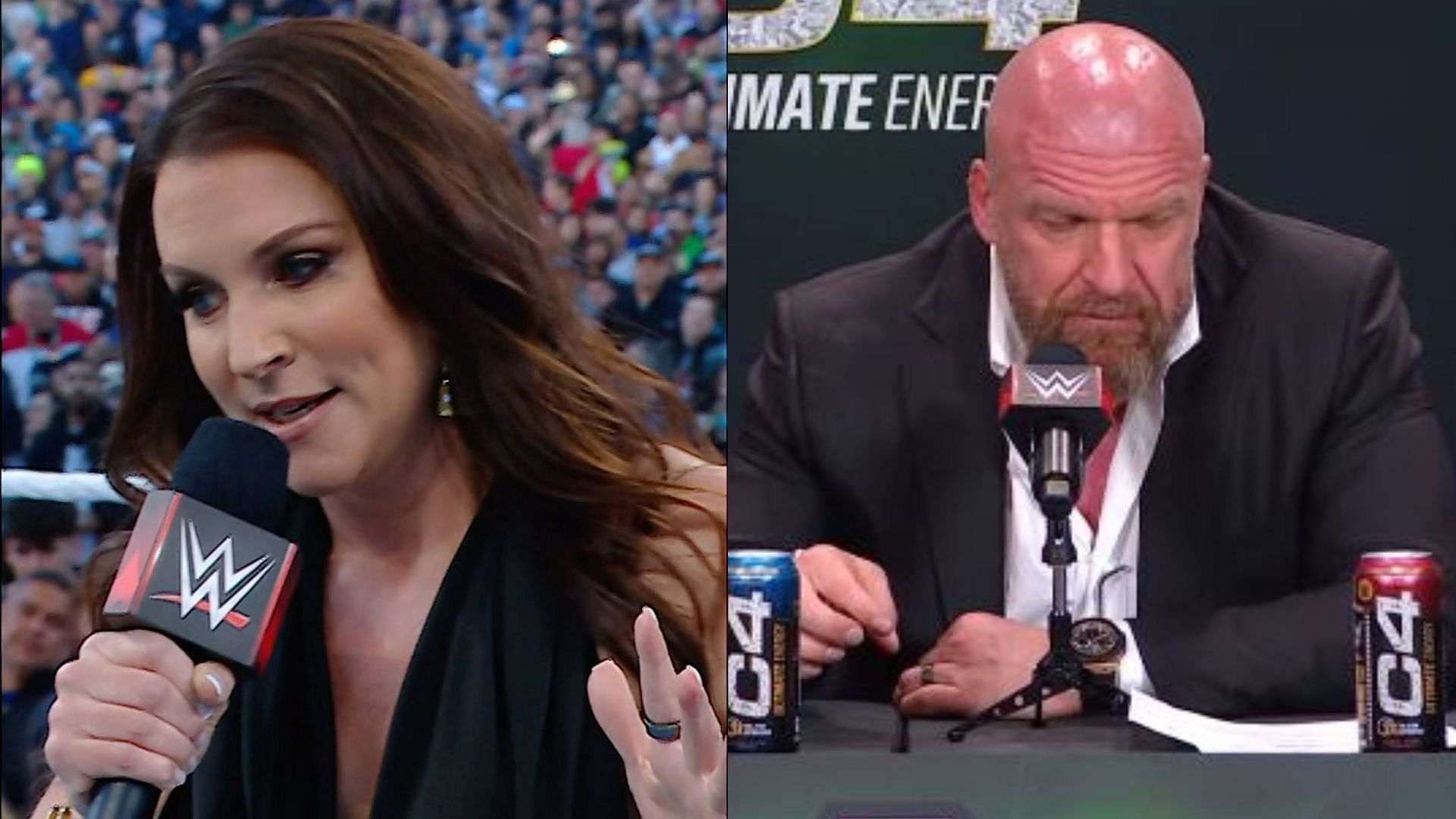 Triple H is happy with Stephanie McMahon
