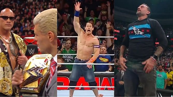 WWE Raw रिजल्ट्स: The Rock-Cody Rhodes की दुश्मनी ने लिया नया मोड़, CM Punk एक बार फिर बने टॉप स्टार की हार का कारण, John Cena ने जीता बड़ा मैच