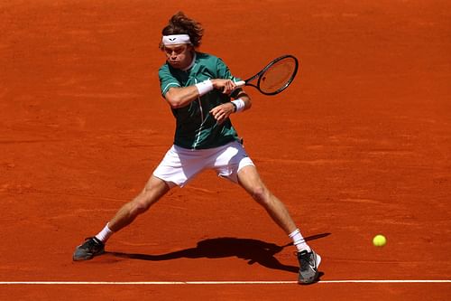 Rublev at the Mutua Madrid Open - Day Six