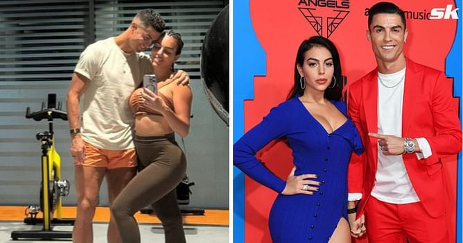 Cristiano Ronaldo shares adorable gym selfie with partner Georgina Rodriguez on social media