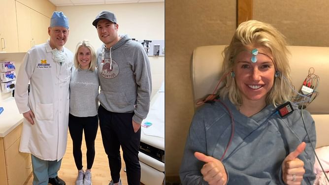 Matthew Stafford's wife Kelly reflects back on brain tumor recovery five years after surgery