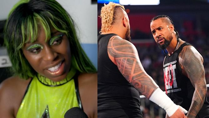 Naomi finally reacts to Jimmy Uso getting kicked out of The Bloodline on WWE SmackDown