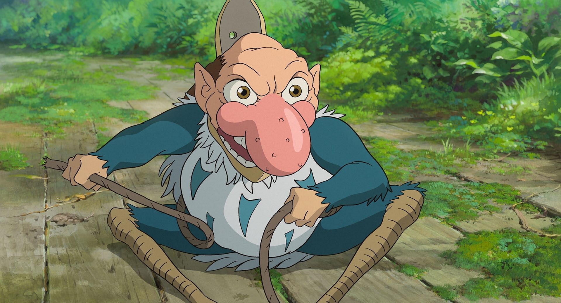Heron Man as seen in the anime movie (Image via Studio Ghibli)