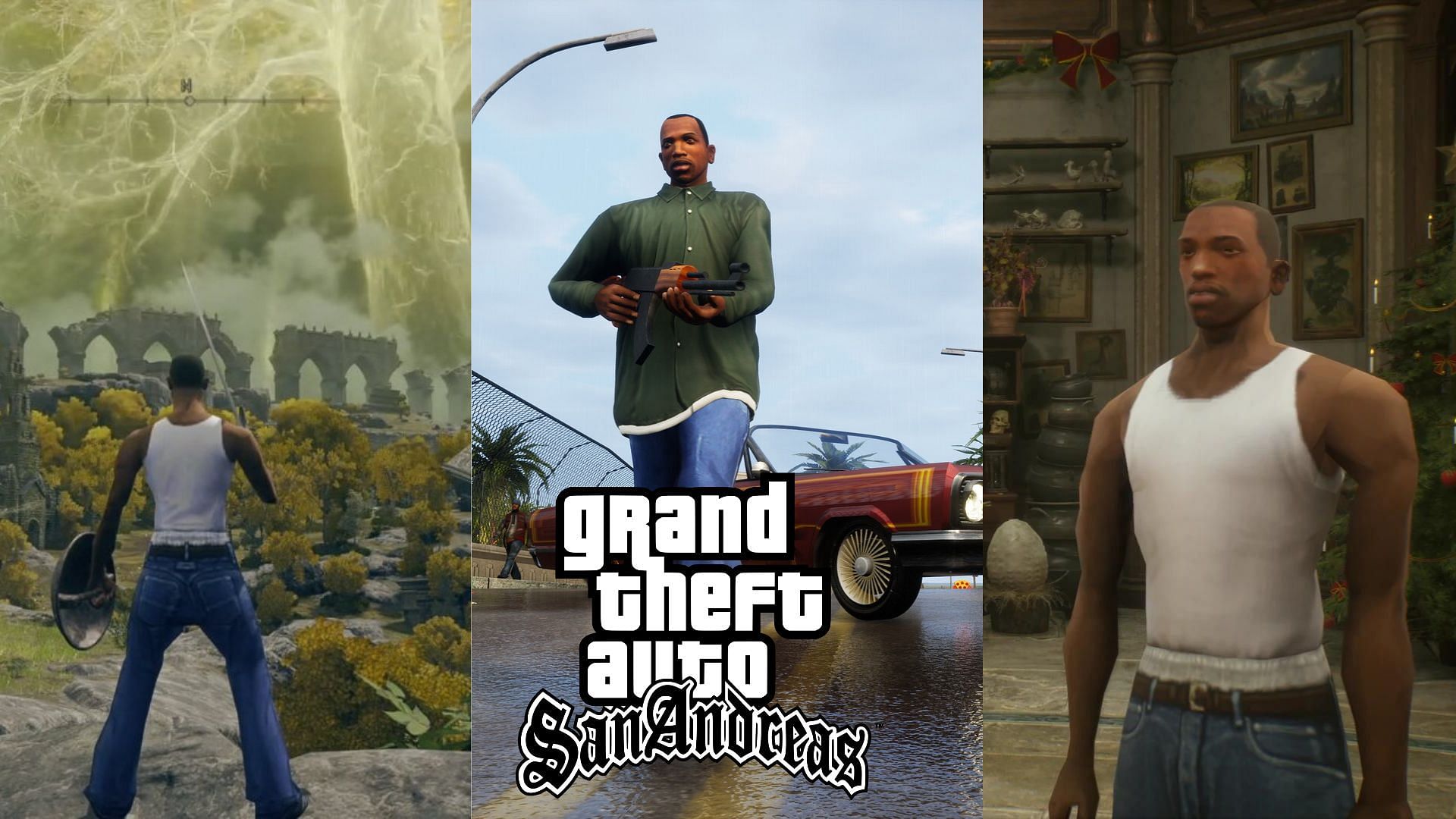 5 Times Cj From Gta San Andreas Was Modded In Another Game