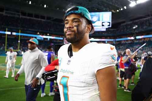 Tua Tagovailoa at Buffalo Bills v Miami Dolphins