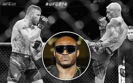 "He looked like a straight-up killer" - Kamaru Usman recalls meeting Charles Oliveira backstage before Justin Gaethje fight at UFC 274