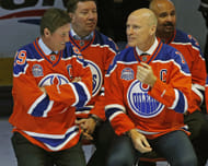 Wayne Gretzky and Mark Messier, Edmonton Oilers
