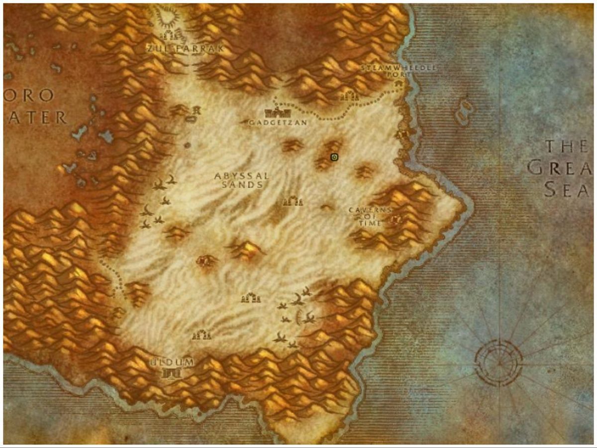 This is the location where you fight the Voidwalker (Image via Blizzard Entertainment)