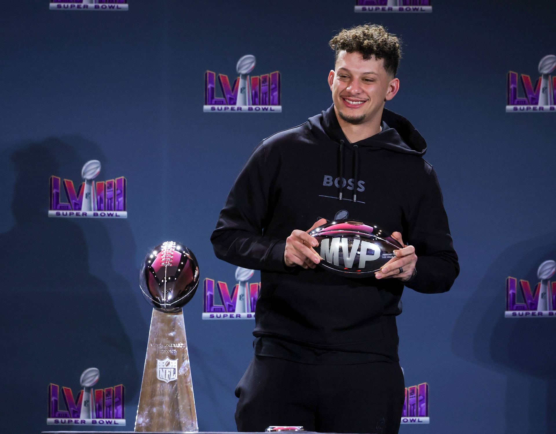 Super Bowl LVIII - Winning Head Coach and MVP Press Conference