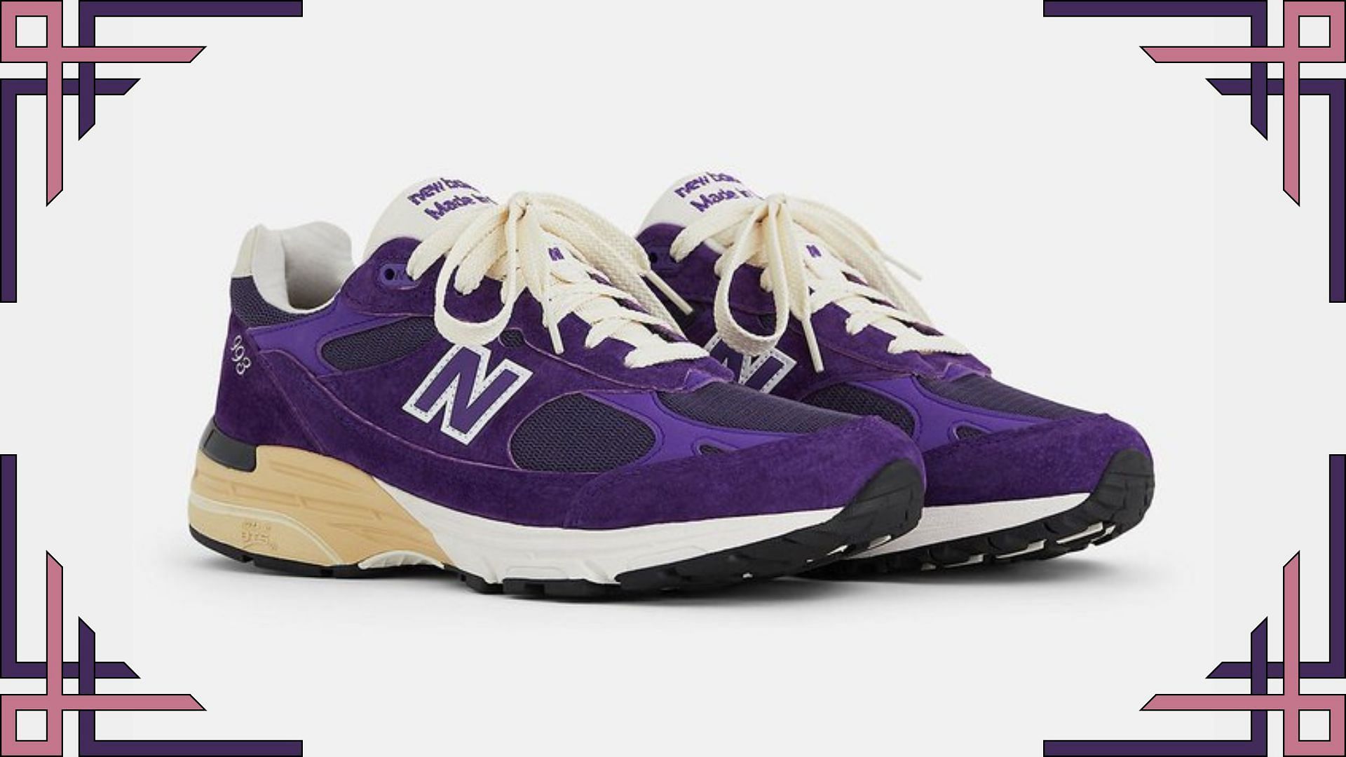 new balance 993 purple sneakers: New Balance 993 Interstellar Purple ...