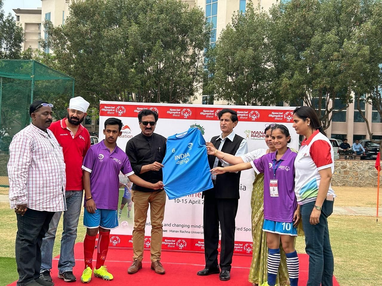 Special Olympics Bharat arranges a send-off ceremony for Indian teams. (Special Arrangement)