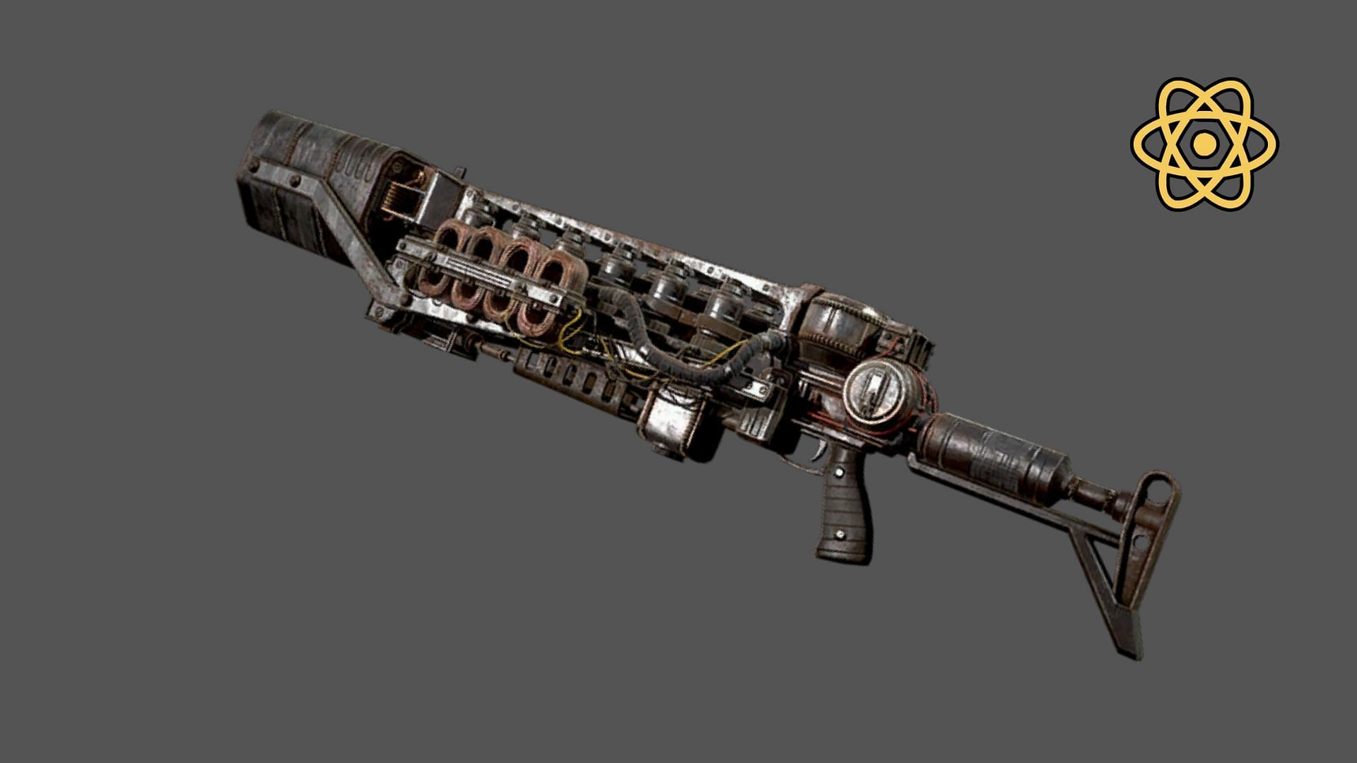 The devastating Gauss Rifle (Image via Bethesda/Fallout 76 Fandom Wiki)