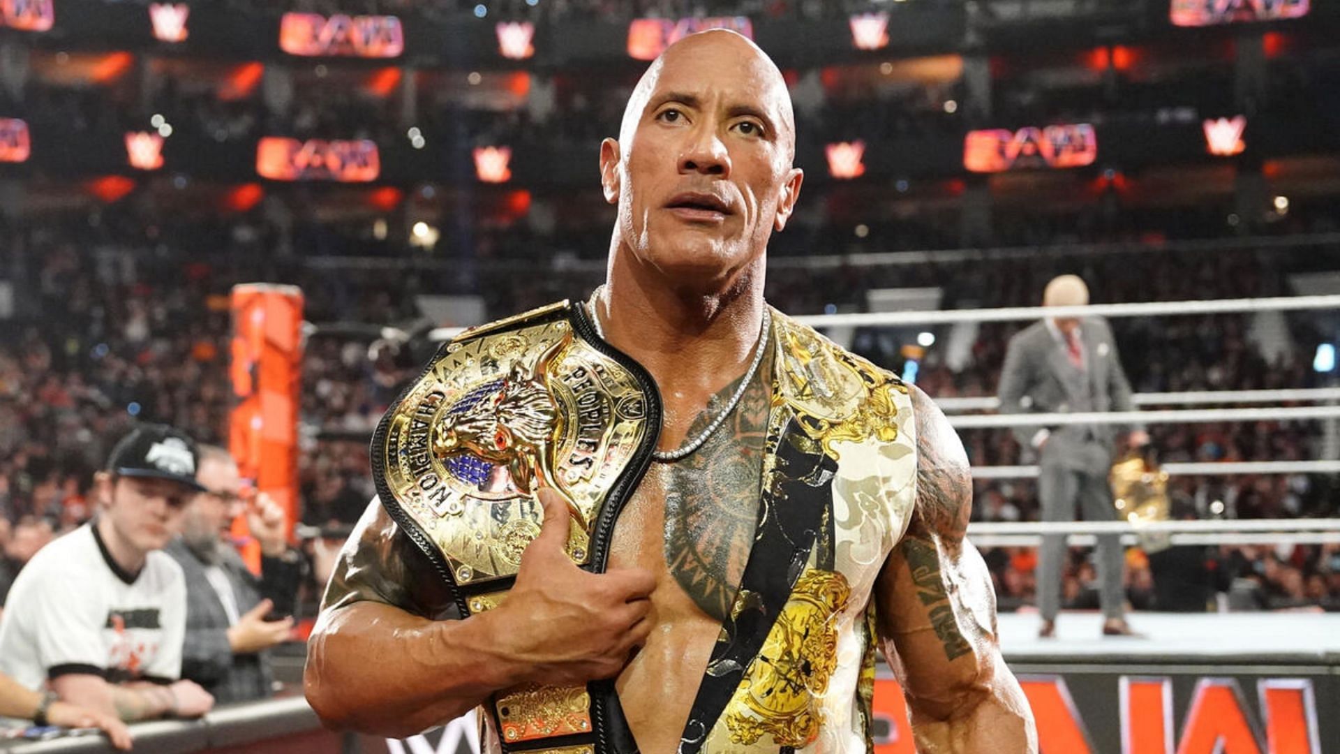 The Rock competed at WWE WrestleMania XL
