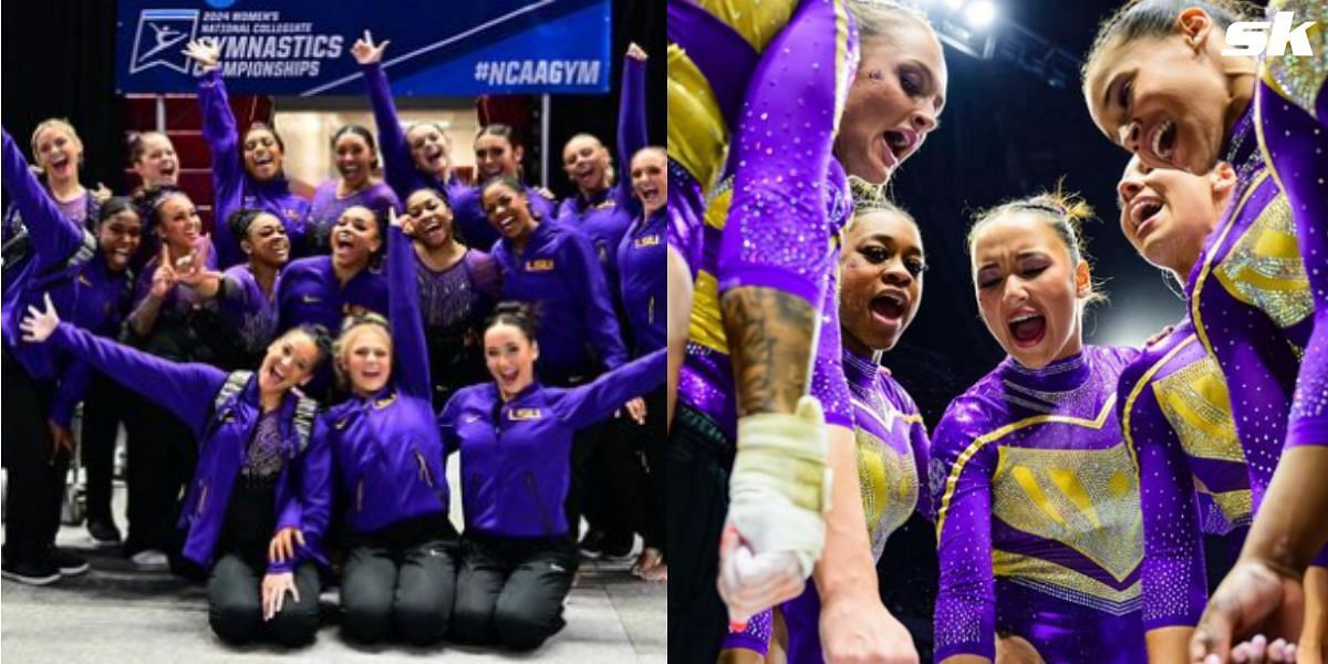 LSU Tigers advanced to the NCAA Gymnastics Championships final round for the 10th time in school history.