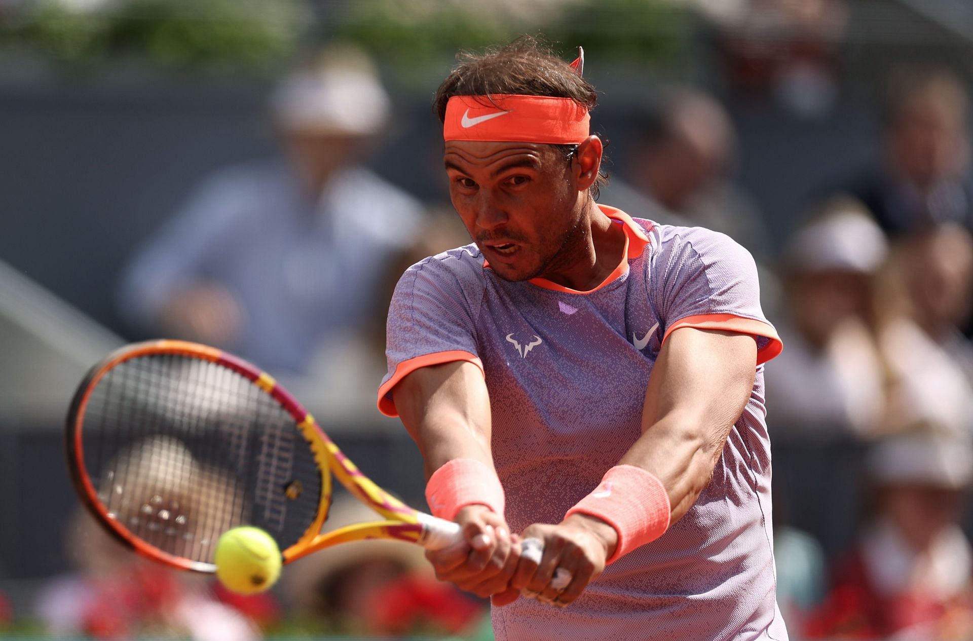 Nadal at the Mutua Madrid Open - Day Seven