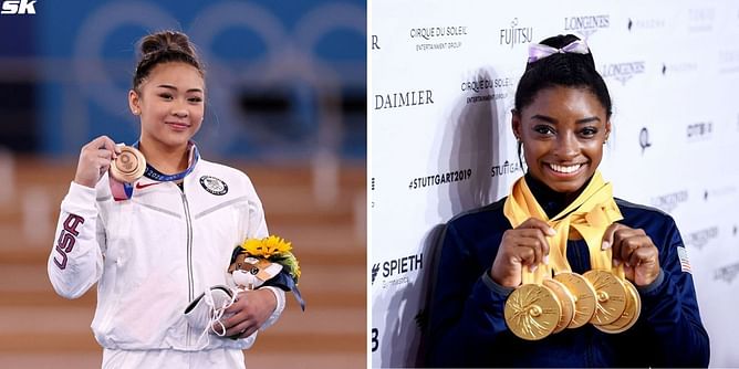"I look up to her a lot" - Suni Lee expresses admiration for Simone Biles ahead of Paris Olympics 2024
