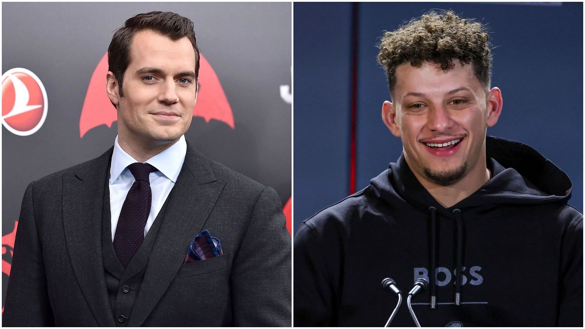 Henry Cavill became a fan of the Chiefs and Mahomes from his Superman days
