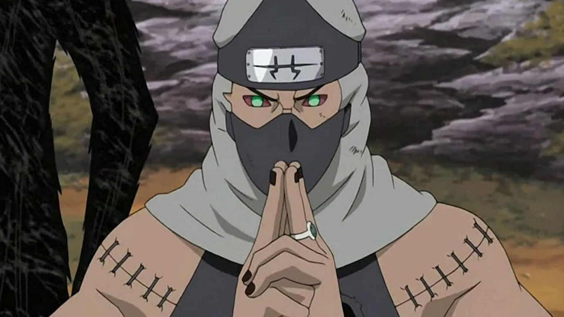 Kakuzu as seen in Naruto Shippuden (Image via Studio Pierrot)