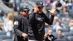 WATCH: Yankees manager Aaron Boone improbably gets ejected in top of first vs. Athletics