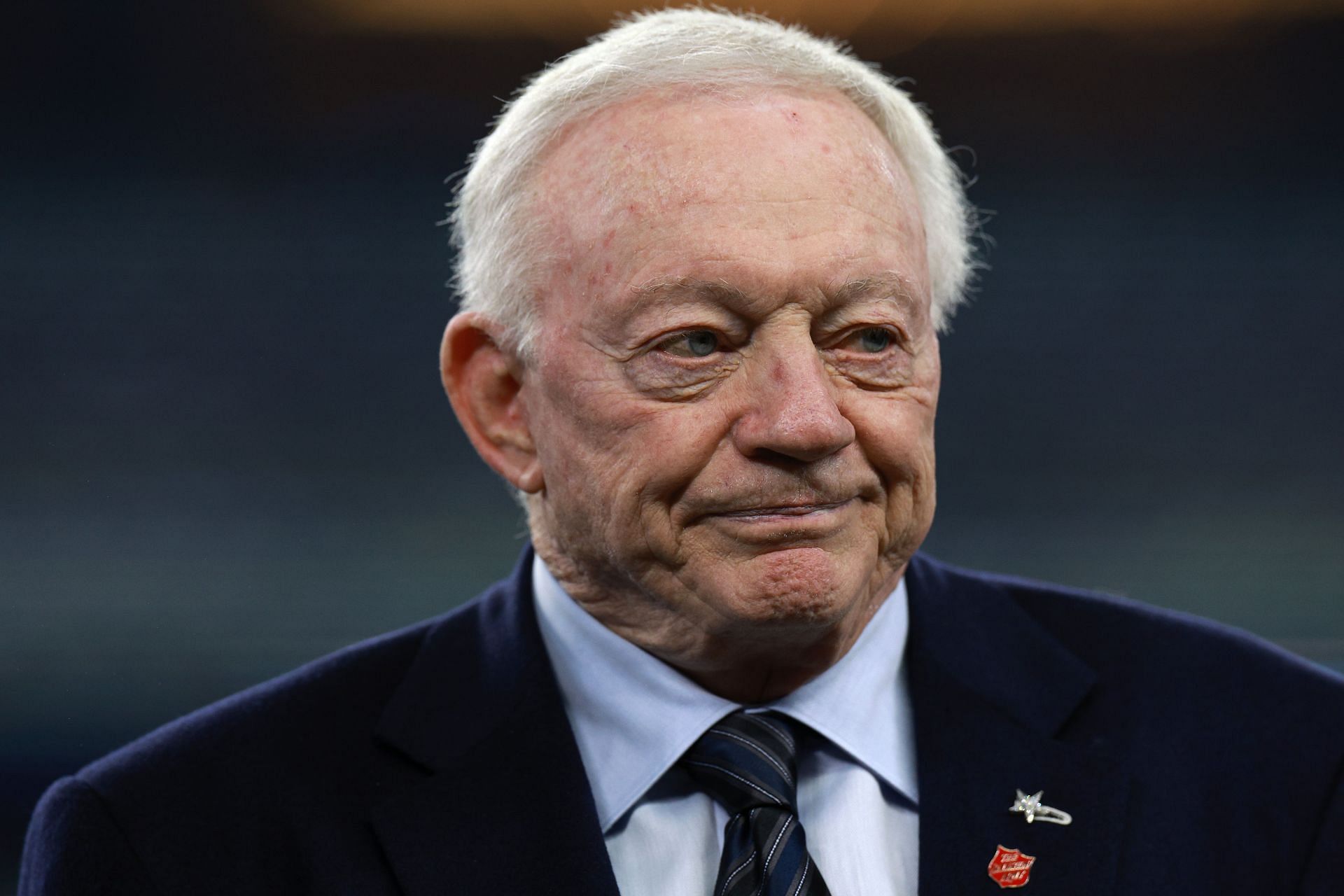 Jerry Jones at Houston Texans vs. Dallas Cowboys