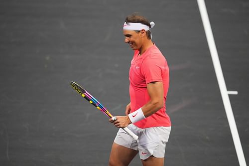 Nadal at the the Netflix Slam