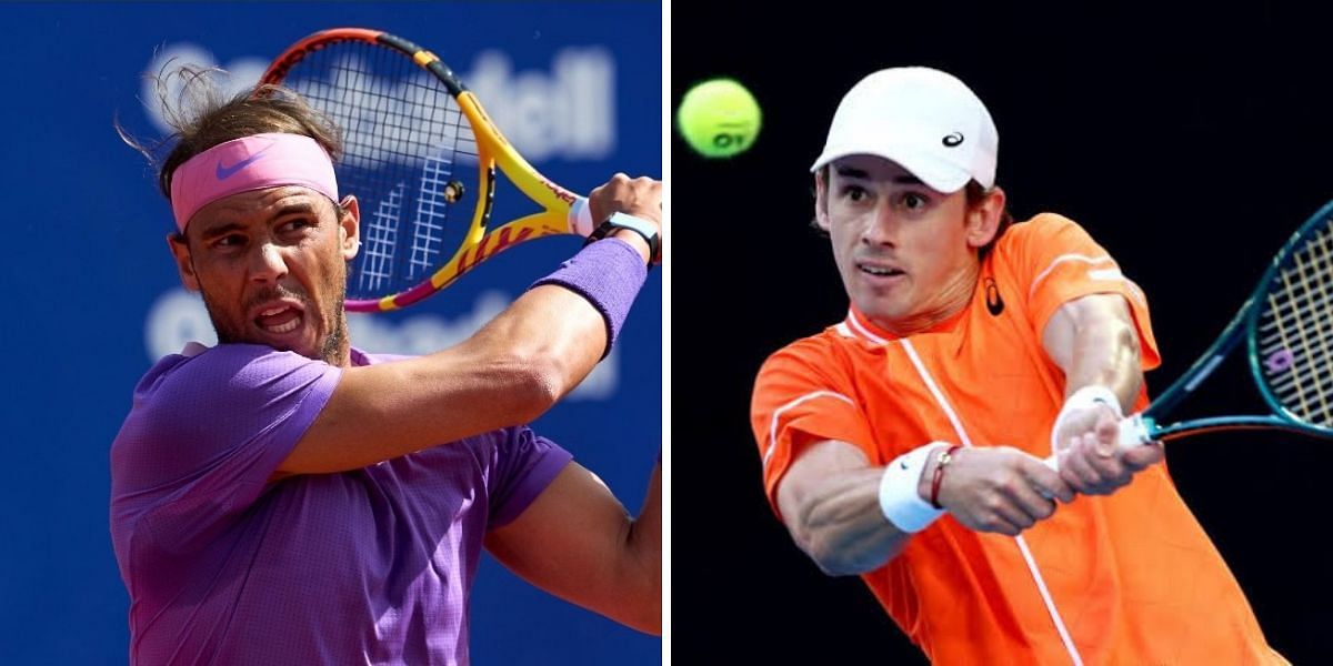 Rafael Nadal and Alex de Minaur Barcelona Open 
