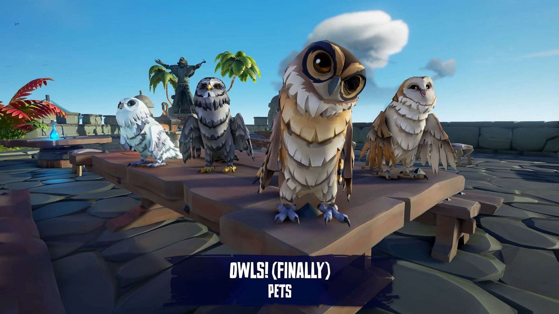 Owls are finally here in Sea of Thieves (Image via Rare)