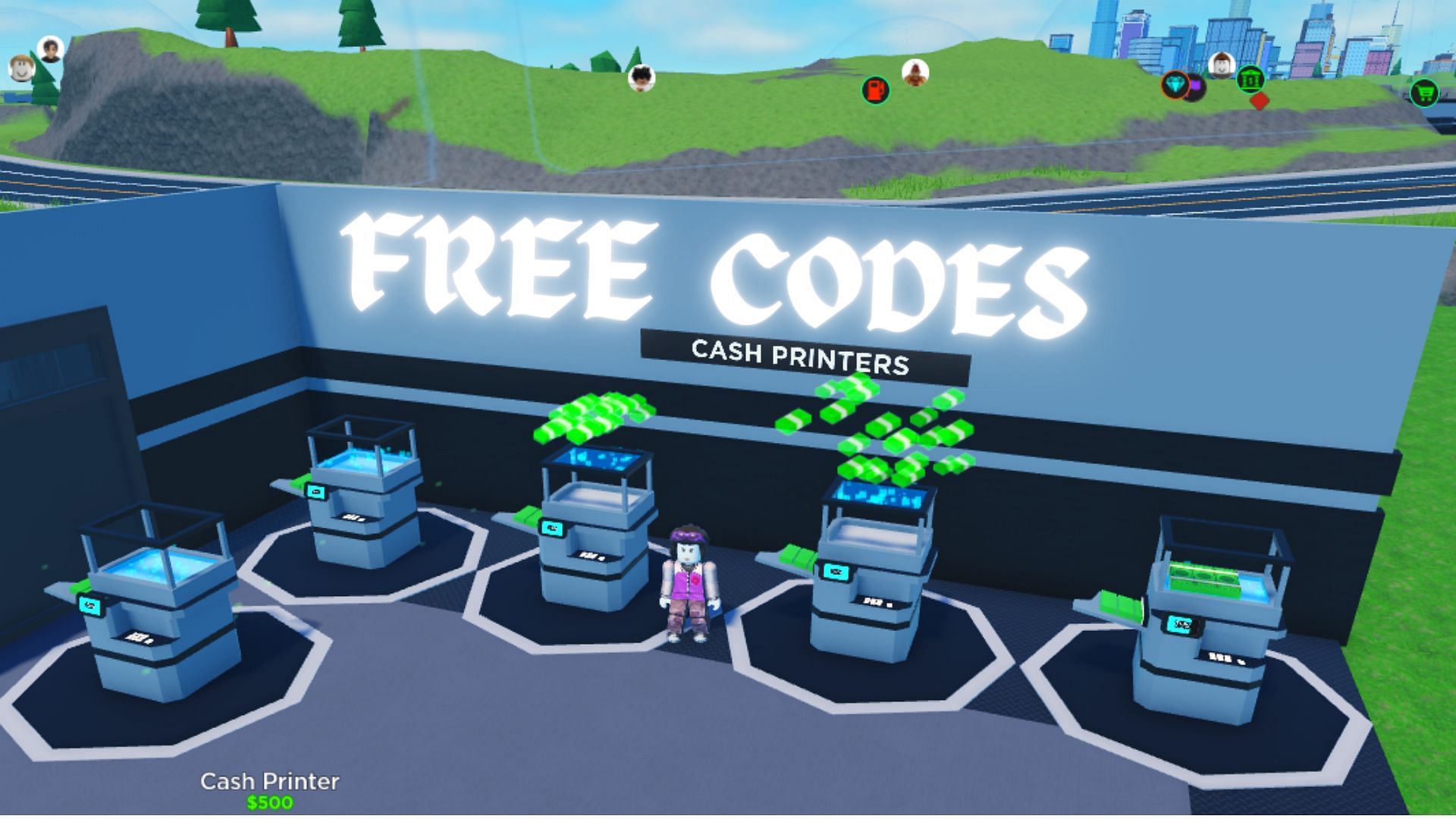 Free Active codes in Criminal Tycoon (Image via Roblox)