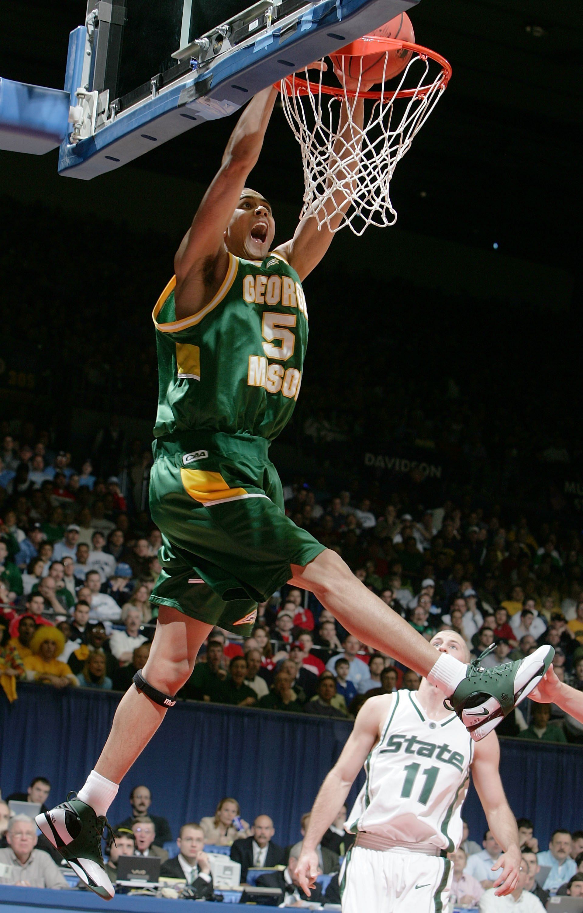 Gabe Norwood throws it down against Michigan State.