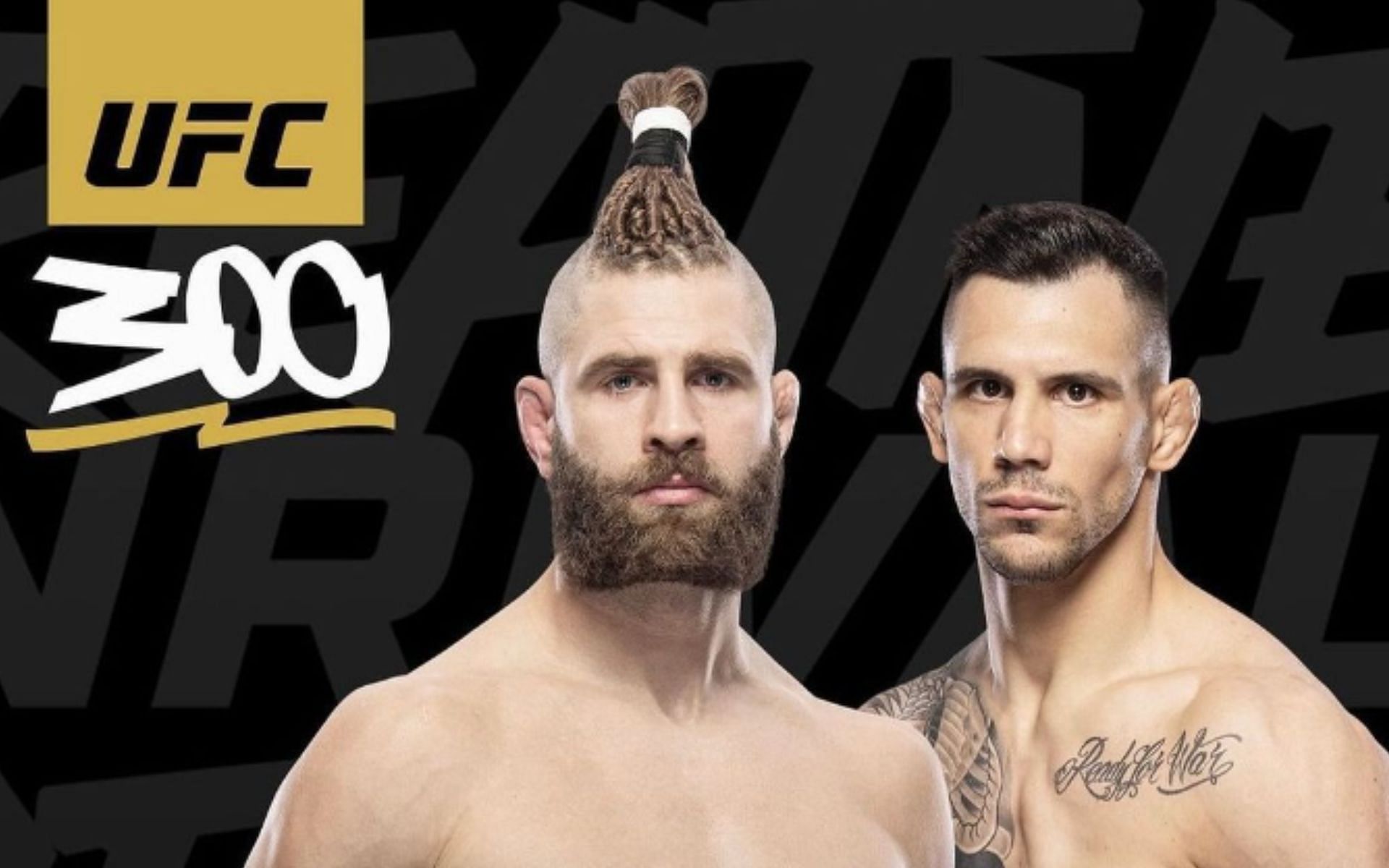 Jiri Prochazka (left) will face off against Aleksandar Rakic (right) on the preliminary card of UFC 300 [Image Courtesy: @rakic_ufc on Instagram]