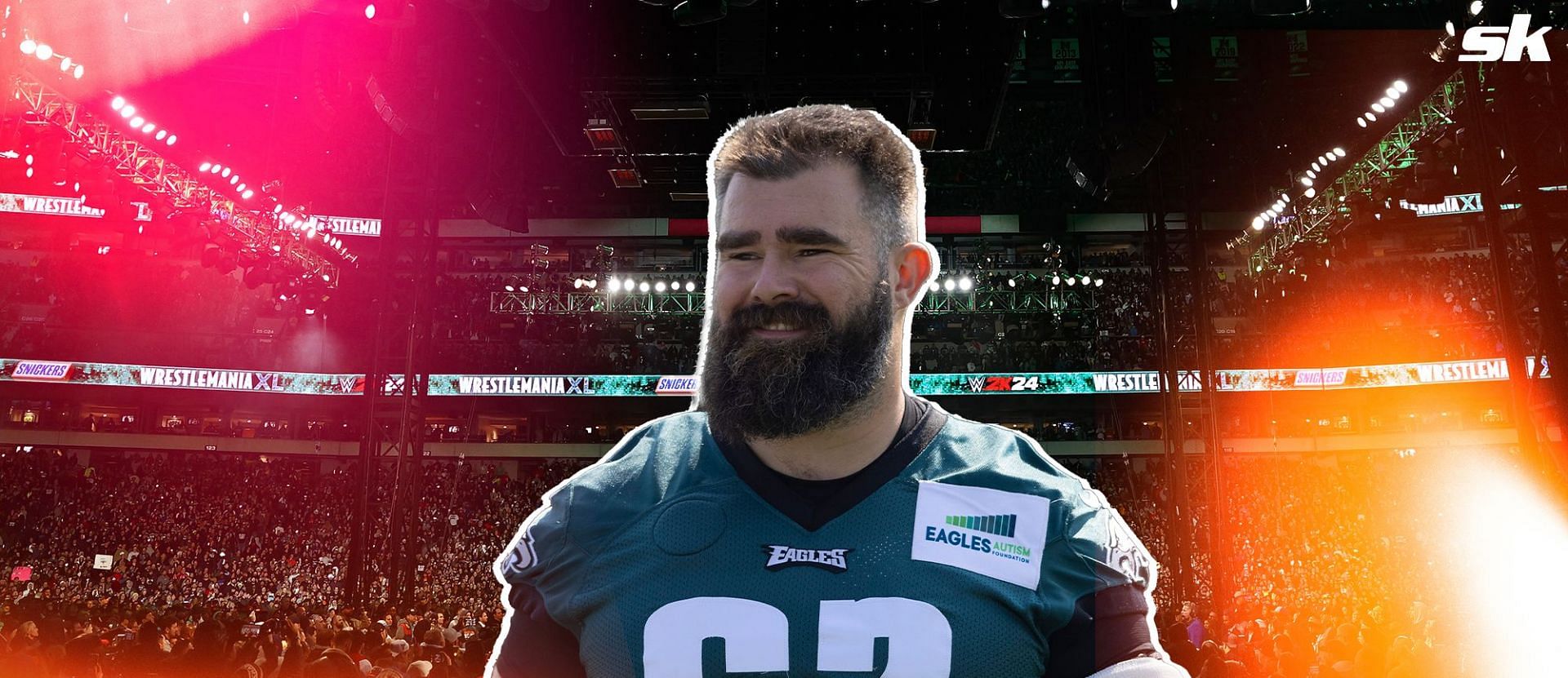 Jason Kelce to follow up WrestleMania appearance with more WWE action? 