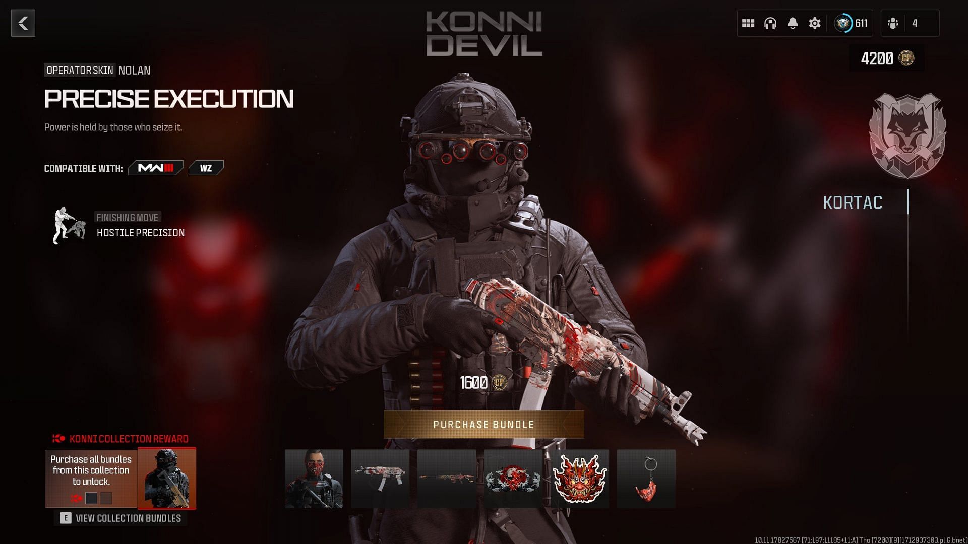 Precise Execution skin (Image via Activision)