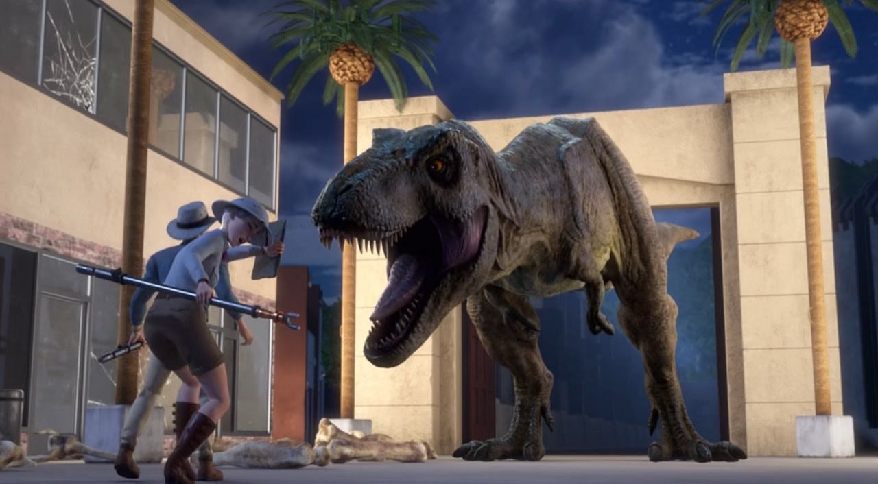 The characters of Camp Cretaceous faced a host of dangers (Image via Universal Studios)